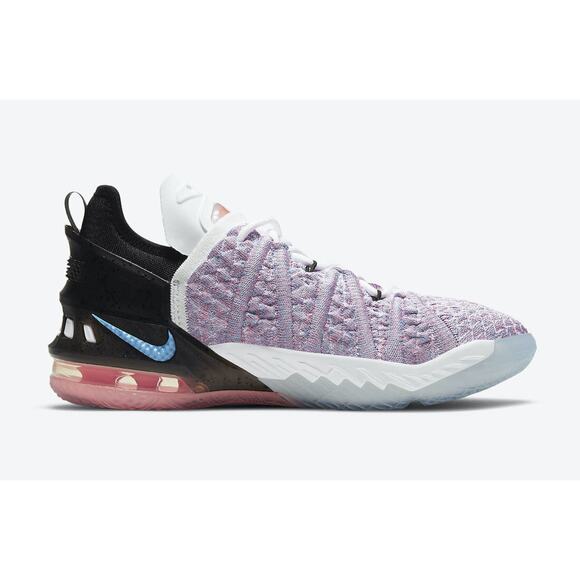 Nike LeBron XVIII 18 Purple White Black Red CW2760 900 - SIZE 7Y / 8.5 WOMENS main image 7
